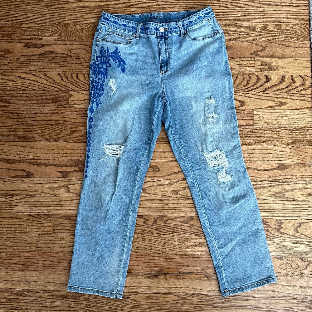 Cropped Jeans